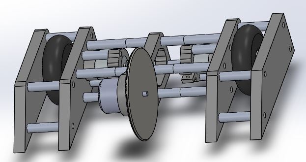 Finished CAD Assembly of Atomic Puppy